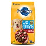 Ração Seca Pedigree Para Cães Filhotes Raças Médias E Grandes - 18 Kg