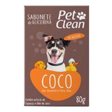 Sabonete Pet Clean Coco - 80 G