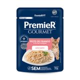 Ração Úmida Premier Gourmet Peito De Frango E Arroz Integral Para Gatos Filhotes - 70 G