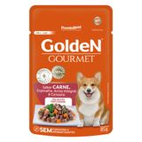 Ração Úmida Premier Pet Golden Gourmet Carne Para Cães Adultos De Porte Pequeno - 85 G