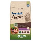 Ração Seca Premier Nattú Mandioca Para Gatos Castrados - 7,5 Kg