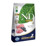 Ração Farmina N&amp;d Prime Cordeiro E Blueberry Cães Filhotes Raças Pequenas - 2,5 Kg