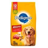 Ração Seca Pedigree Carne, Frango E Cereais Para Cães Adultos Raças Médias E Grandes - 18 Kg