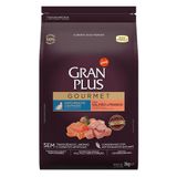 Ração Seca Granplus Gourmet Salmão &amp; Frango Para Gatos Castrados - 3 Kg