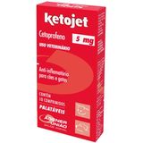 Anti-infamatório Agener União Ketojet Cetoprofeno 10 Comprimidos - 5 Mg