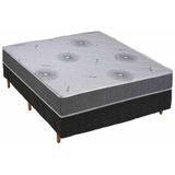Cama+Colchão Polar D33 Pérola Premium Fort Casal 138