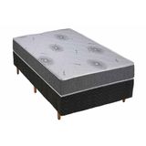 Cama+Colchão Polar D33 Pérola Premium Fort Solteiro 88