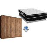 Cama Box Casal Colchao Physical Ortobom Guarda Roupa Master Vip 8 4 Atacama