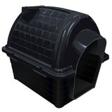 Casa Furacão Pet Plástico Iglu Black - Tam. 02