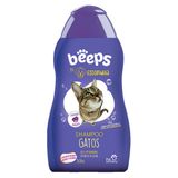 Shampoo Pet Society Beeps Estopinha Gatos Extrato De Aveia - 500 Ml