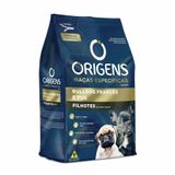 Ração Origens Raças Específicas Cães Filhotes Bulldog Francês e Pug 1kg