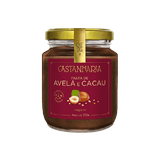 Kit 2x: Pasta De Avelã E Cacau Vegana Castanharia 210g