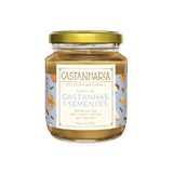 Kit 2x: Pasta Castanha/sementes Zero Açúcar Castanharia 210g