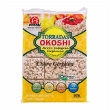 Kit 2x: Torrada Arroz Integral Chia/gergelim Org Okoshi 75g
