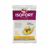 Kit 2x: Isofort Beauty Whey Abacaxi Com Gengibre Vitafor 25g