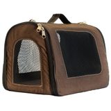 Bolsa De Transporte Car Fashion Dobrável Marrom - Tam. G