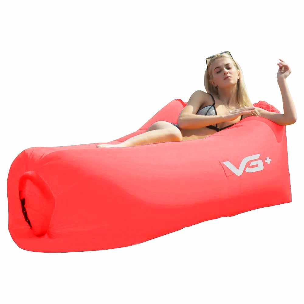 Sofá De Ar Inflável Camping Saco De Dormir Vg+