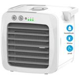 Ar Condicionado Portatil Refrigerador De Ar Com Nano Filtros 3 Em 1  Mini Ventilador Purificador Usb Bivolt