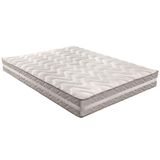 Colchao Casal Anatomico D33 Ag 65 Confort Euro Pillow Gray 138x188x26 Paropas