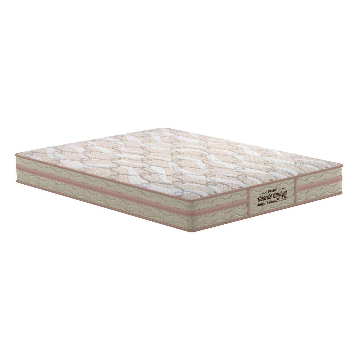 Colchao Casal Ortopedico Ag 65 Guarda Costas Mega Firme Euro Pillow Clean 138x188x22 Probel