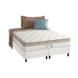Cama Box Queen Colchao Molas Masterpocket Ensacadas Anjos King Best Base Crc Courano Branco 158x198