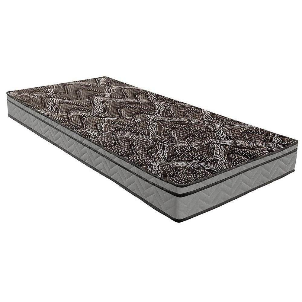Colchao Solteiro Espuma D28 Ep Anatomico Conforto Firme Euro Pillow Gray 78x188x17 Paropas