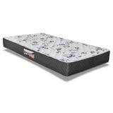 Colchao Solteiro Espuma D28 Ag 65 Ortopedic Black Double Face 78x188x20 Herval