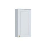 Armario Aereo Cozinha Modulado Americana 1 Porta Branco Henn