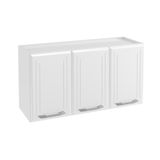Armario Aereo Cozinha Modulado Topazio C 3 Portas Branco Telasul