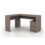 Mesa De Escritorio Me4129 C 2 Gavetas Carvalho Tecno Mobili