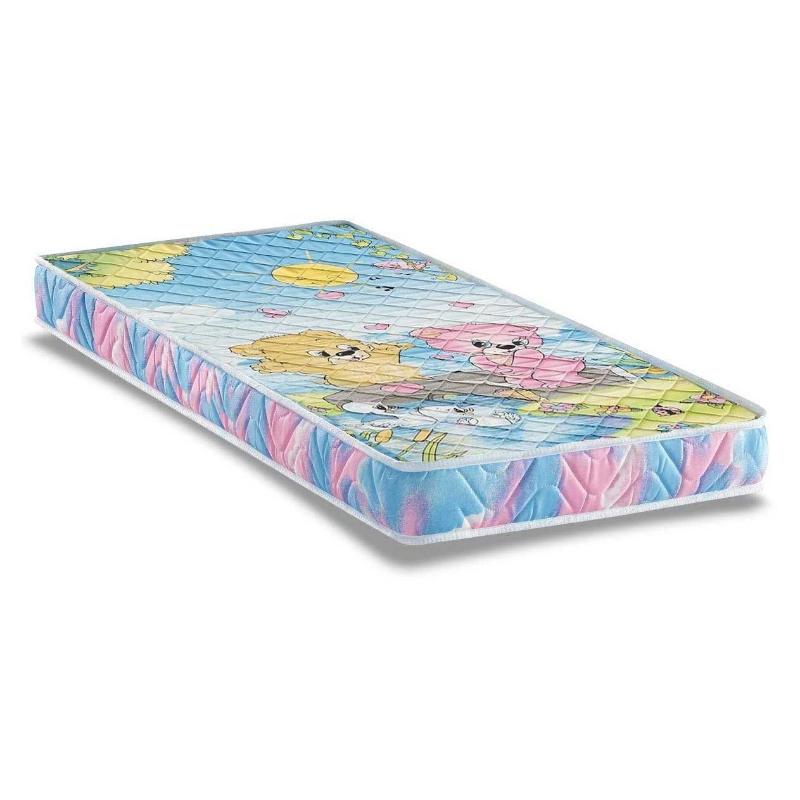 Colchao Do Bebe D18 Angel Baby Infantil 60x130x12 Anjos