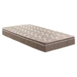 Colchao Solteiro Espuma D33 Ep Anatomico Confort Ultra Firme Euro Pillow Brown 78x188x17 Paropas