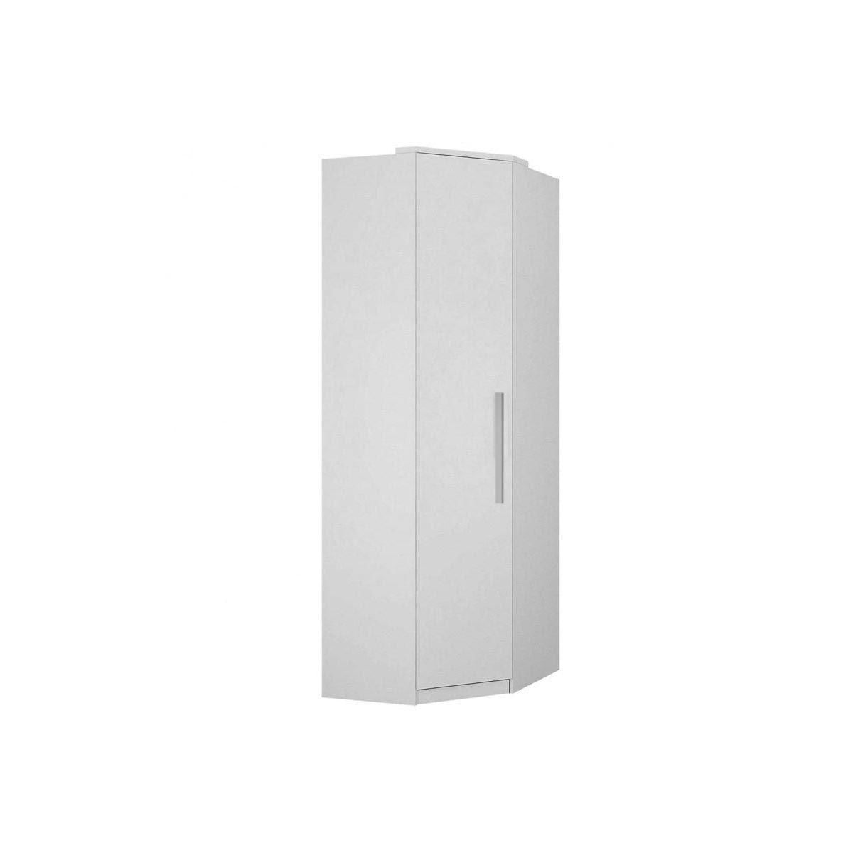 Closet De Casal Canto Obliquo Rizon C 1 Porta Branco Novo Horizonte