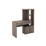 Mesa Multiuso Escritorio Me4143 C 2 Portas E 1 Gaveta Carvalho Tecno Mobili