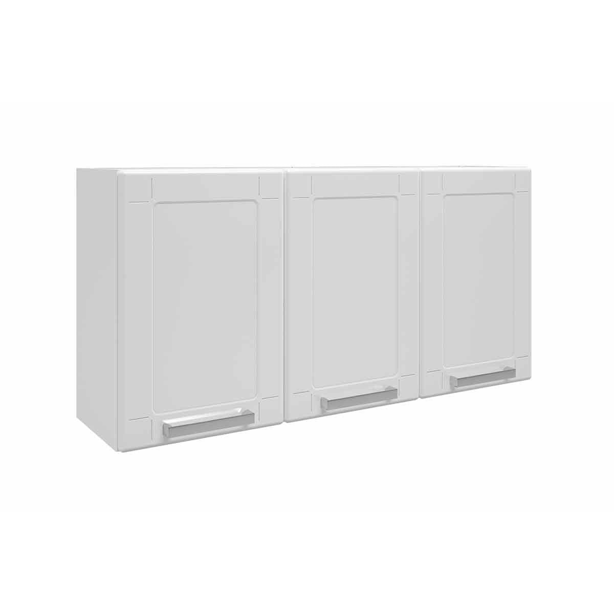 Armario De Cozinha Modulado Multipla 6009 C 3 Portas Branco Bertolini