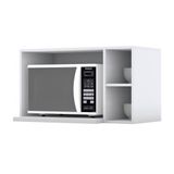 Armario De Cozinha Modulado Americana P Micro Ondas Branco Henn