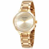 Relógio  Feminino Mondaine Dourado - 32355lpmvde1