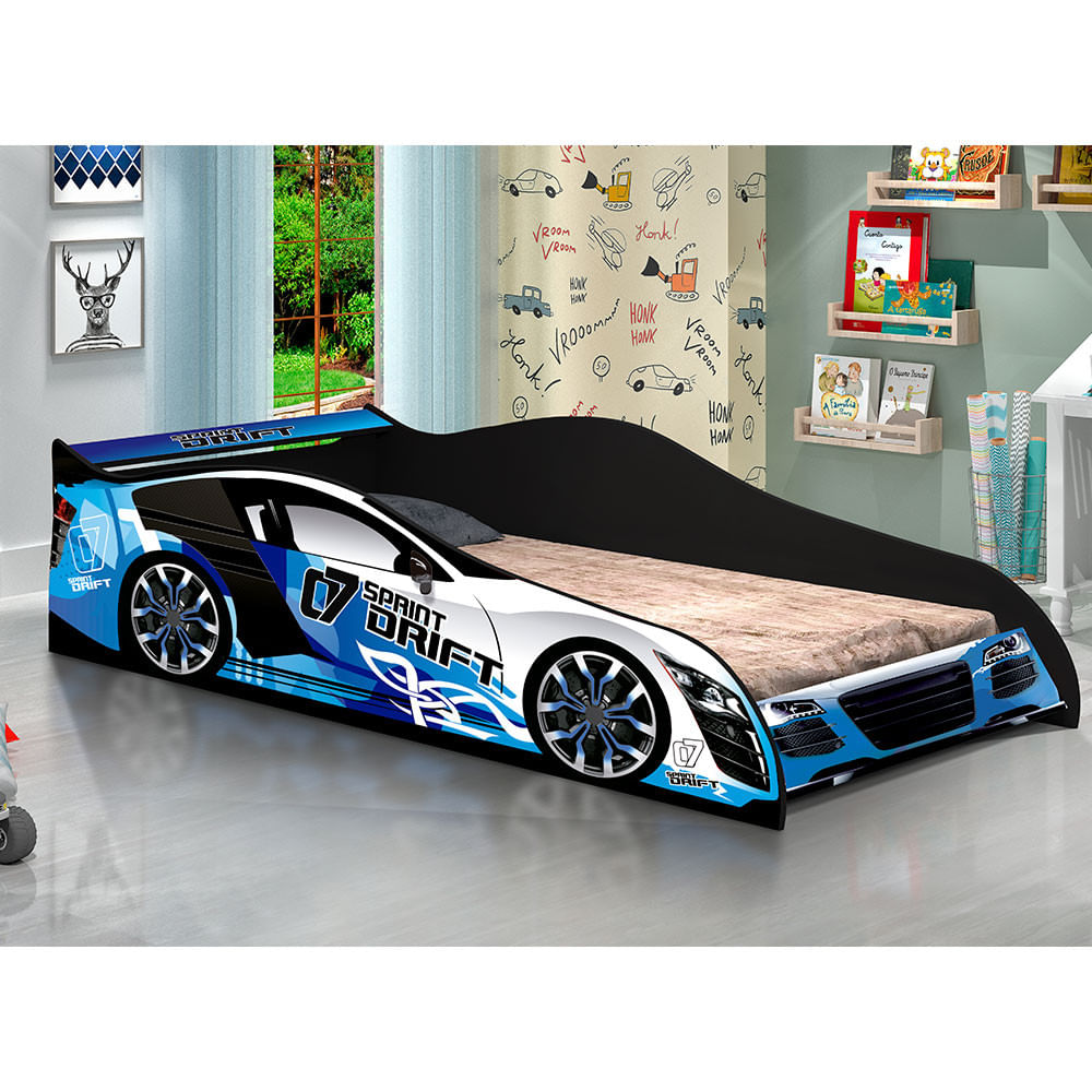 Cama Carro Drift Infantil J E A Moveis