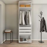 Guarda-roupa Modulado Rock 3 Gv Branco