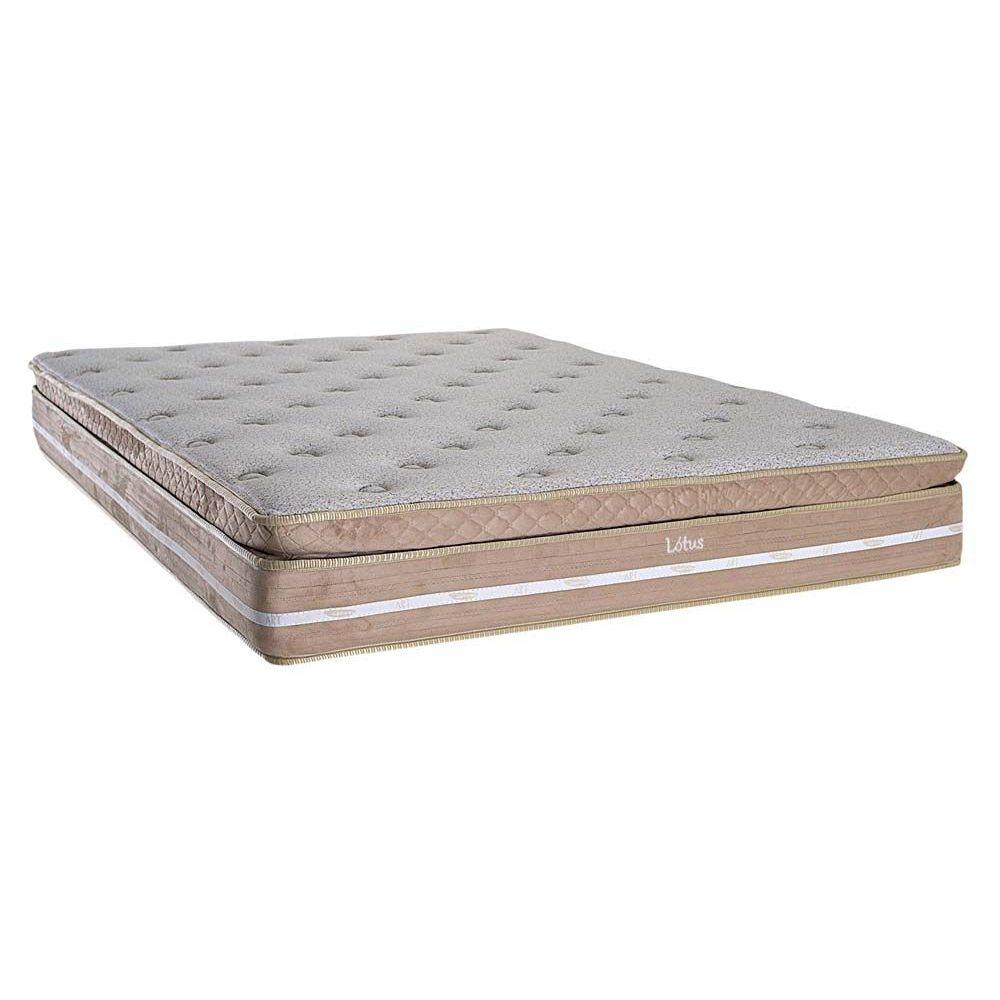 Colchao King Ortopedico D28 Ag 65 Lotus Pillow In 193x203x25 Herval