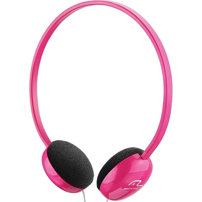 Fone de Ouvido Headphone Básico Rosa Multilaser Ph065