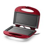 Sanduicheira E Minigrill Multilaser 750w Vermelha 220v Ce149