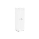 Armario Multiuso Casal Limeira 169 C 2 Portas Branco Politorno