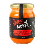 Manteiga Ghee Pimenta Caiena sem Glúten 200g Ghee Me More