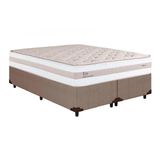 Cama Box Queen Colchao Molas Herval Masterpocket Ensacadas Kiev Base Crc Linhao Clean 158x198
