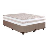 Cama Box Queen Colchao Molas Herval Masterpocket Ensacadas Kiev Base Crc Linhao Clean 158x198