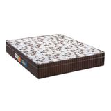 Colchao Queen Espuma D28 Ep Anatomico Orthoface Euro Pillow Brown 158x198x30 Polar