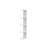 Prateleira Decorativa Quarto Bebe Smim Luna Branco Peroba