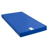 Colchao Solteiro Espuma D33 Hospitalar Impermeavel Cristal Napa Azul 88x178x12 Polar