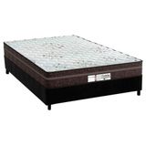 Cama Box Casal Colchao Molas Masterpocket Ensacadas Probel Prodormir Evolution Base Crc Suede Black 138x188